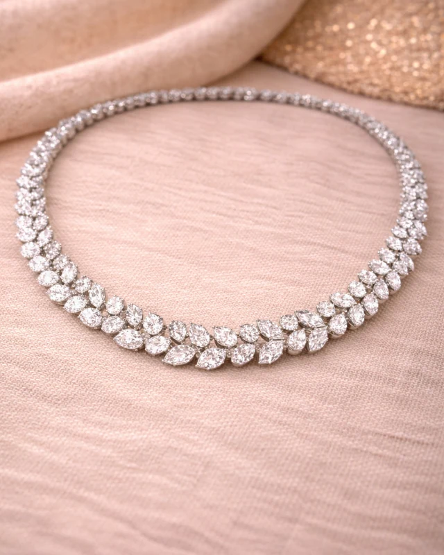 Elysian Pear Riviera Necklace
