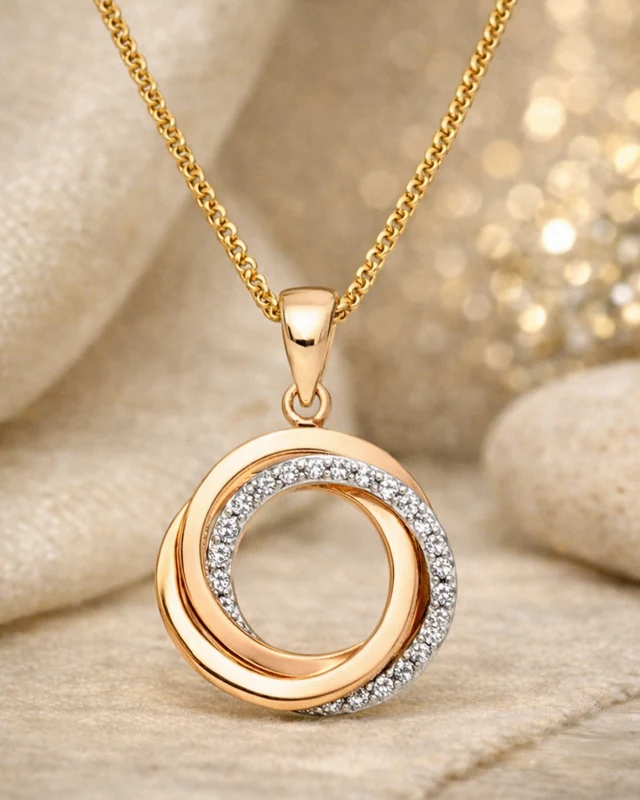 Eternal Orbit Duo Necklace