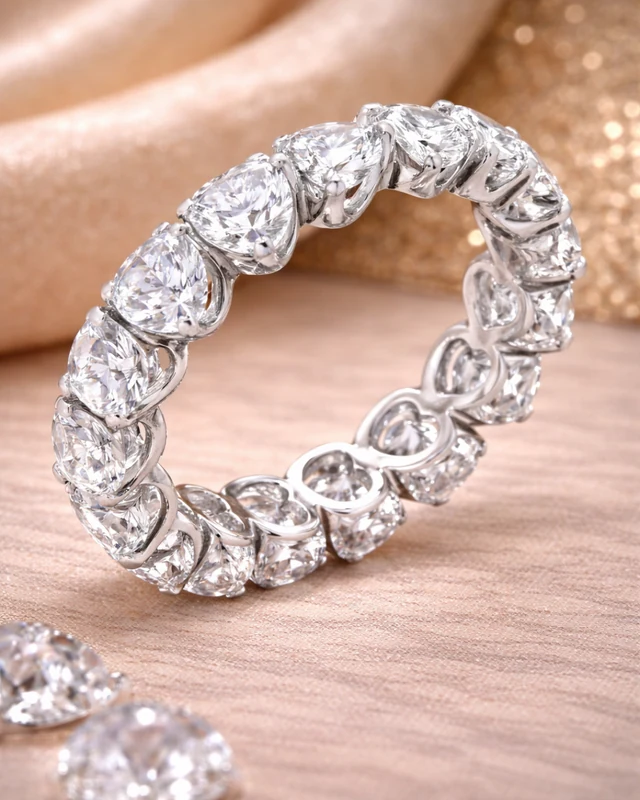 Amoré Heart Eternity Band