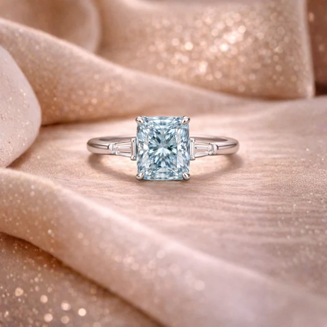 Glacier Radiant Trilogy Ring