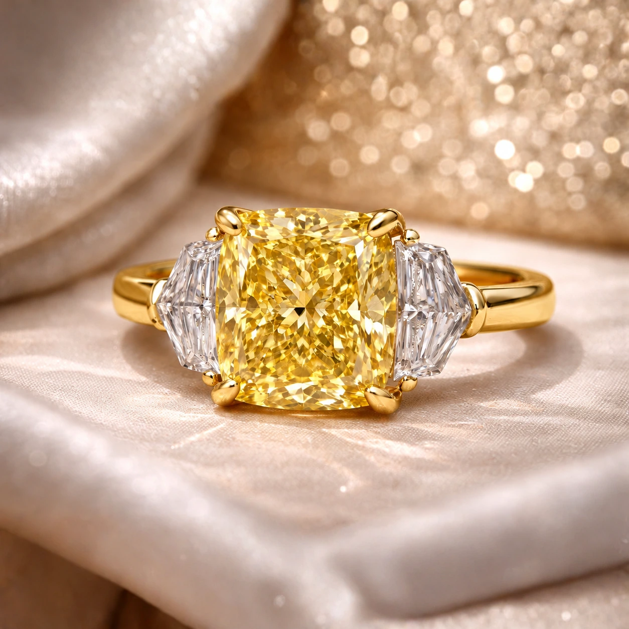 Soleil Radiant Trilogy Ring